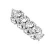 Tube Rondelle with Chatons MAXIMA 20x7 mm